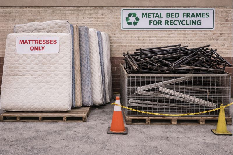 Can You Recycle Bed Frames and Mattresses for Metal – Streamline Metal
