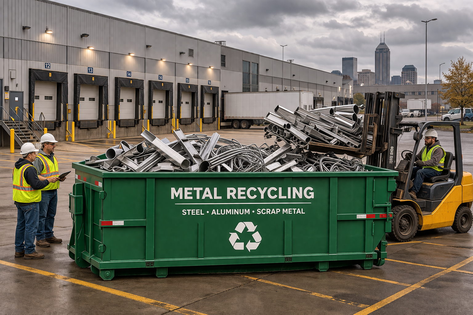 Commercial Recycling Roll Off Dumpsters in Indianapolis: What Businesses Need